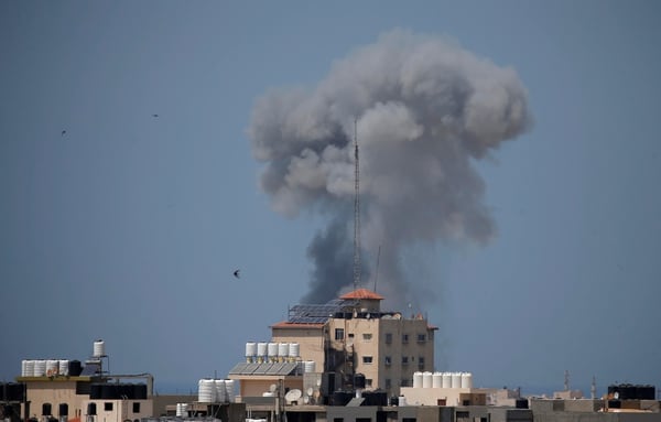 El ejército de Israel ha atacado varios puntos en Gaza donde se encuentra el grupo terrorista Hamas. (REUTERS/Suhaib Salem)