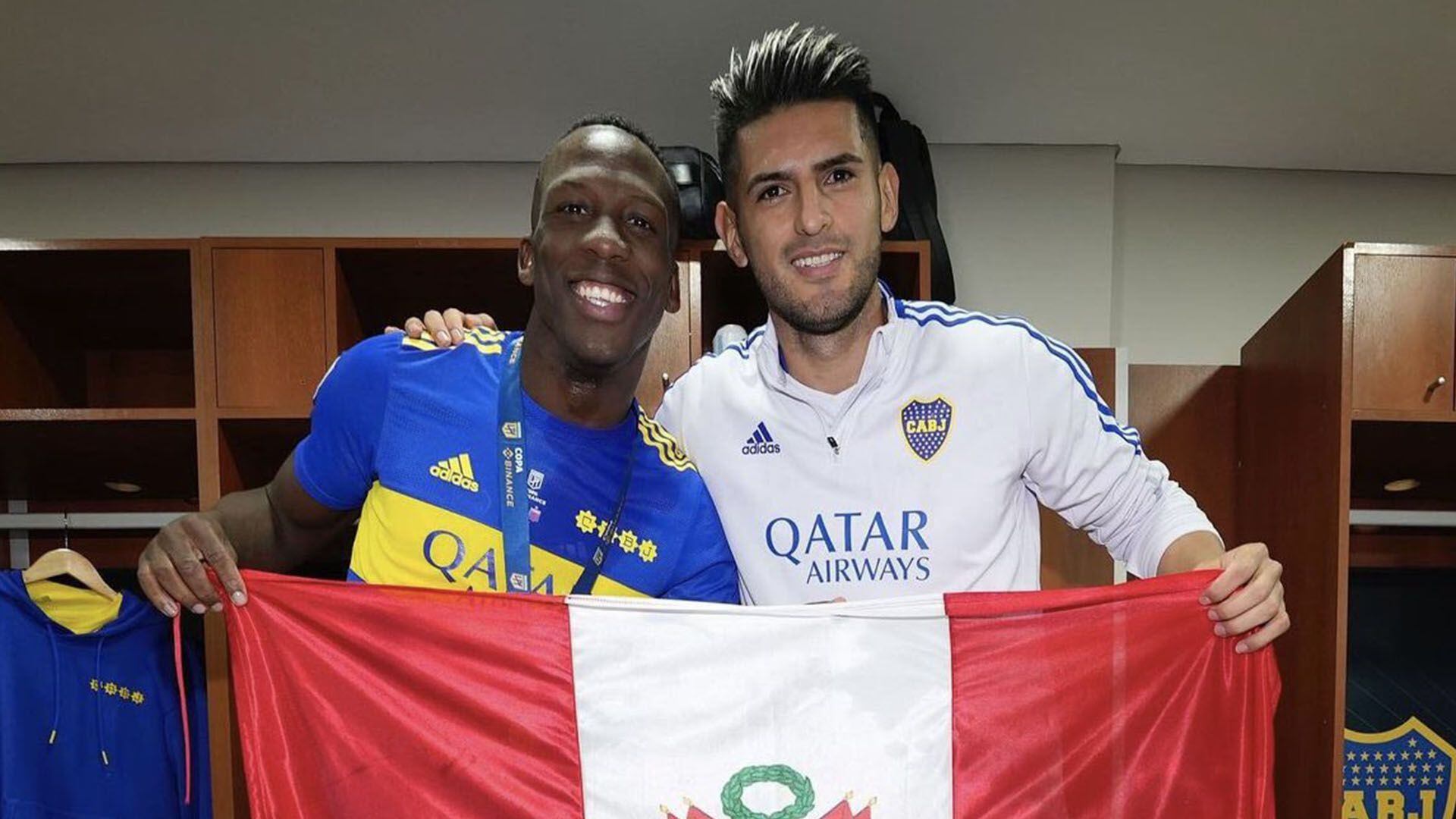 Luis Advíncula y Carlos Zambrano vienen cosechando éxitos en Boca Juniors. (Difusión)