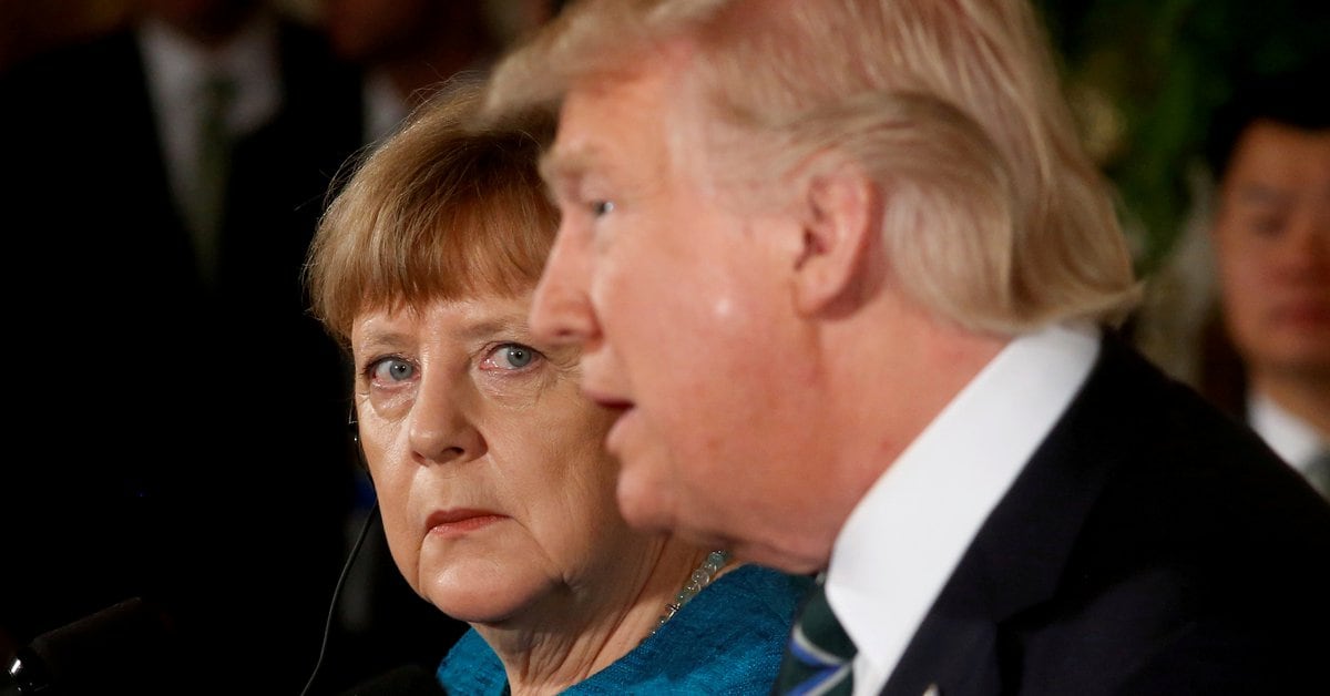 Angela Merkel views Donald Trump as ‘problematic’ of the Twitter account