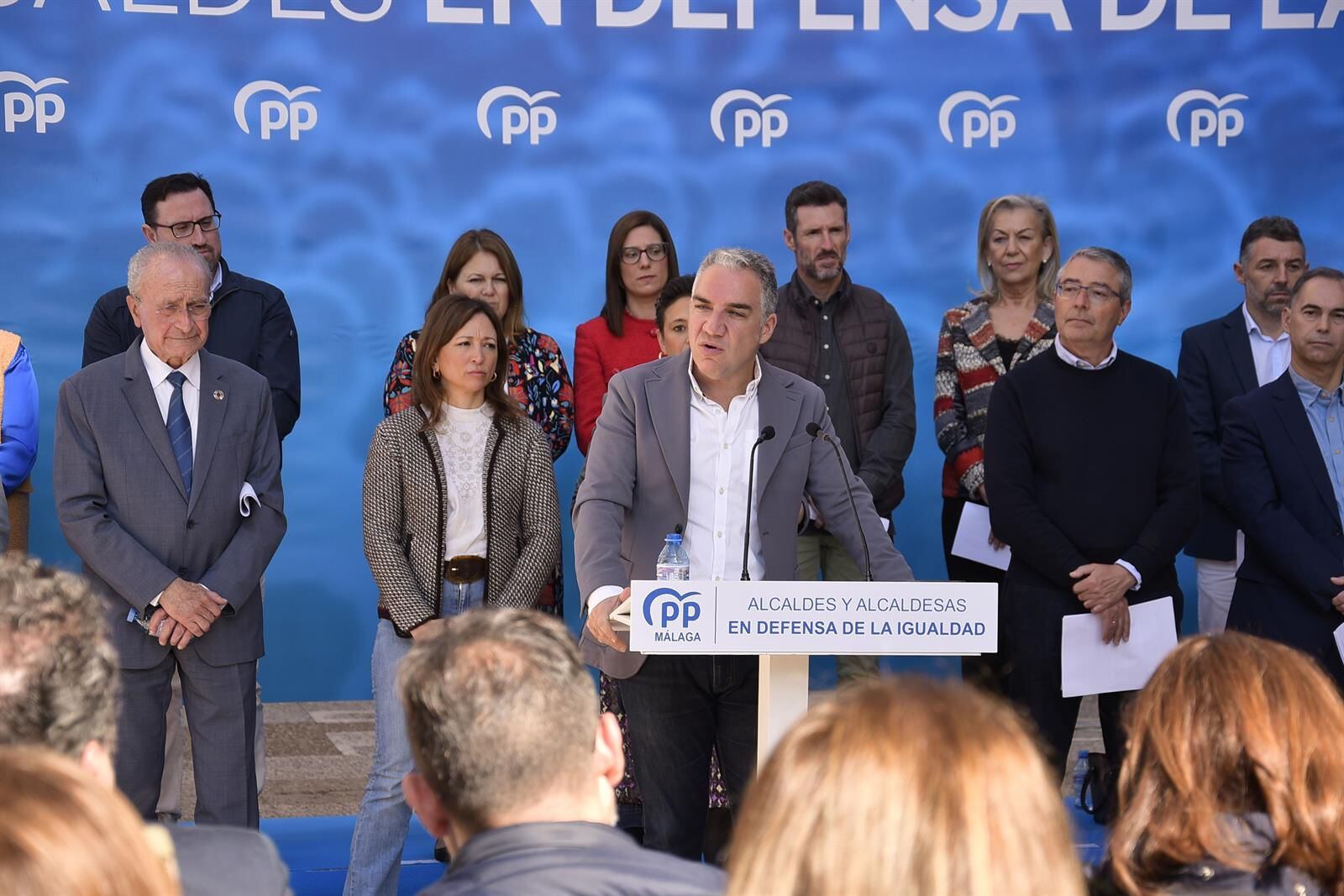 27/01/2024 El vicesecretario de Coordinación Autonómica y Local del PP, Elías Bendodo, en un acto en Málaga
POLITICA ANDALUCÍA ESPAÑA EUROPA MÁLAGA
PP
