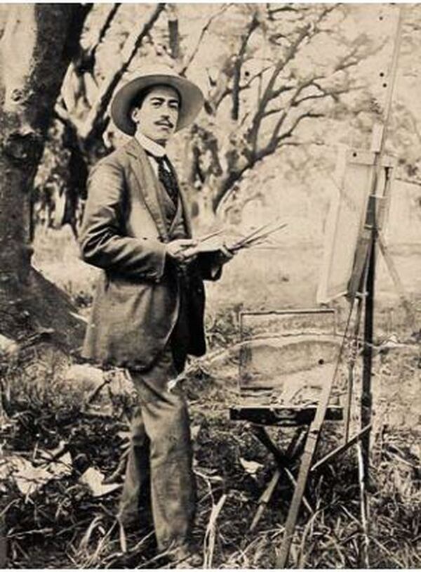 Quinquela Martín en 1914