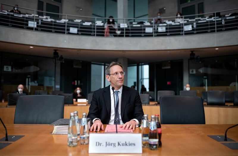 Joerg Kukies, funcionario económico del Gobierno alemán, con quien Massa mantuvo una reunión virtual este martes / REUTERS