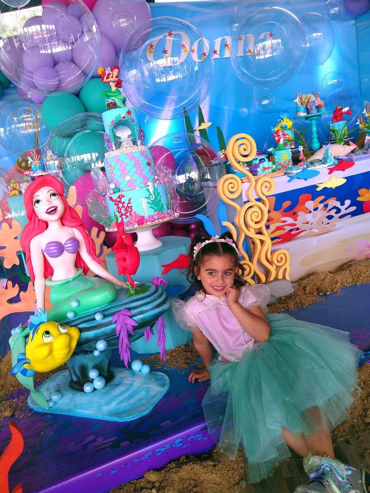 Piñata de sirena bajo el mar fiesta de cumpleaños fiesta de -  España