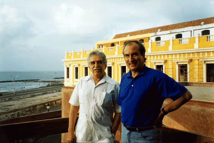 García Márquez y Tomas Eloy Martinez
