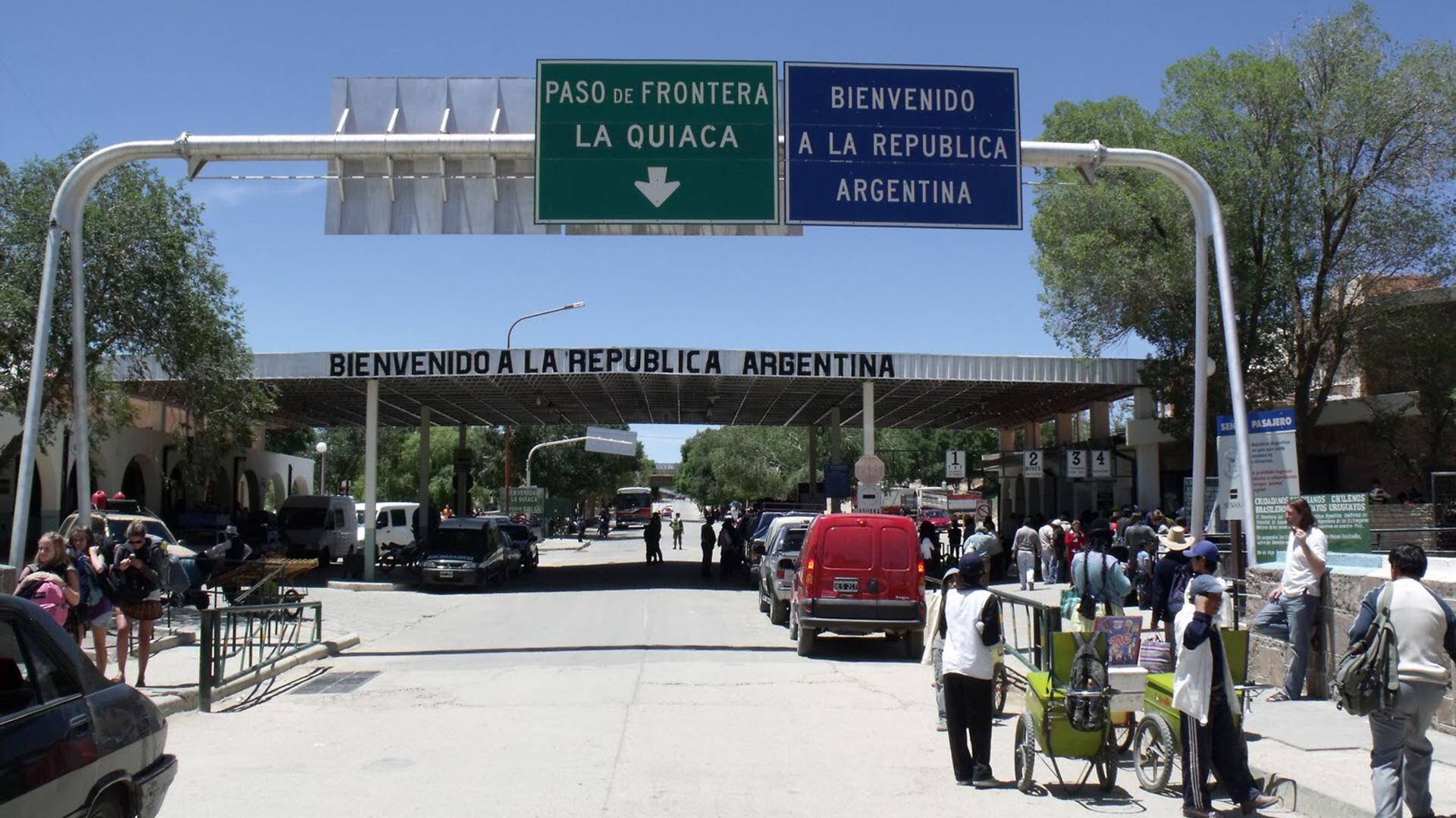 Paso fronterizo con Bolivia