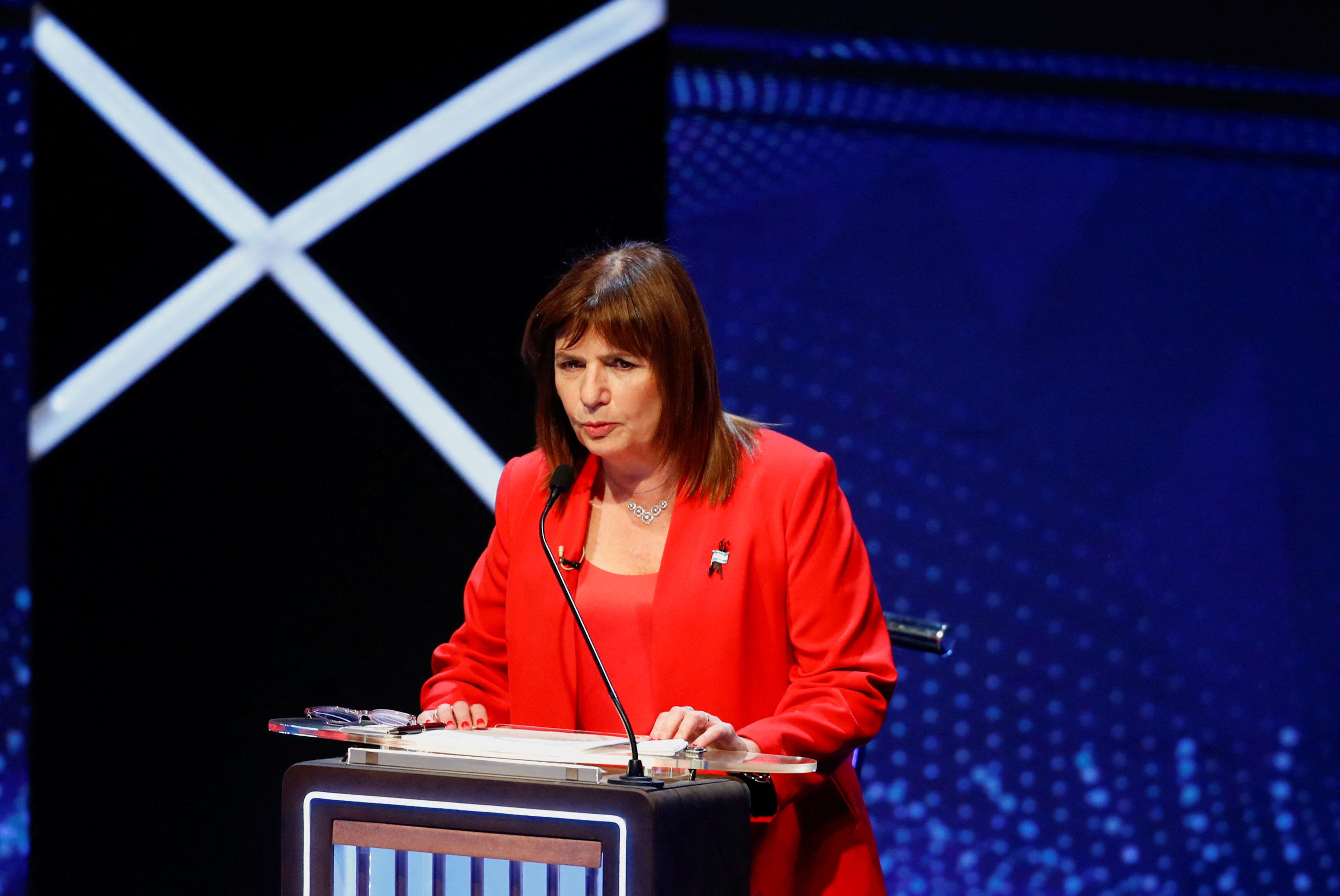 Patricia Bullrich, candidate for president of the Nation