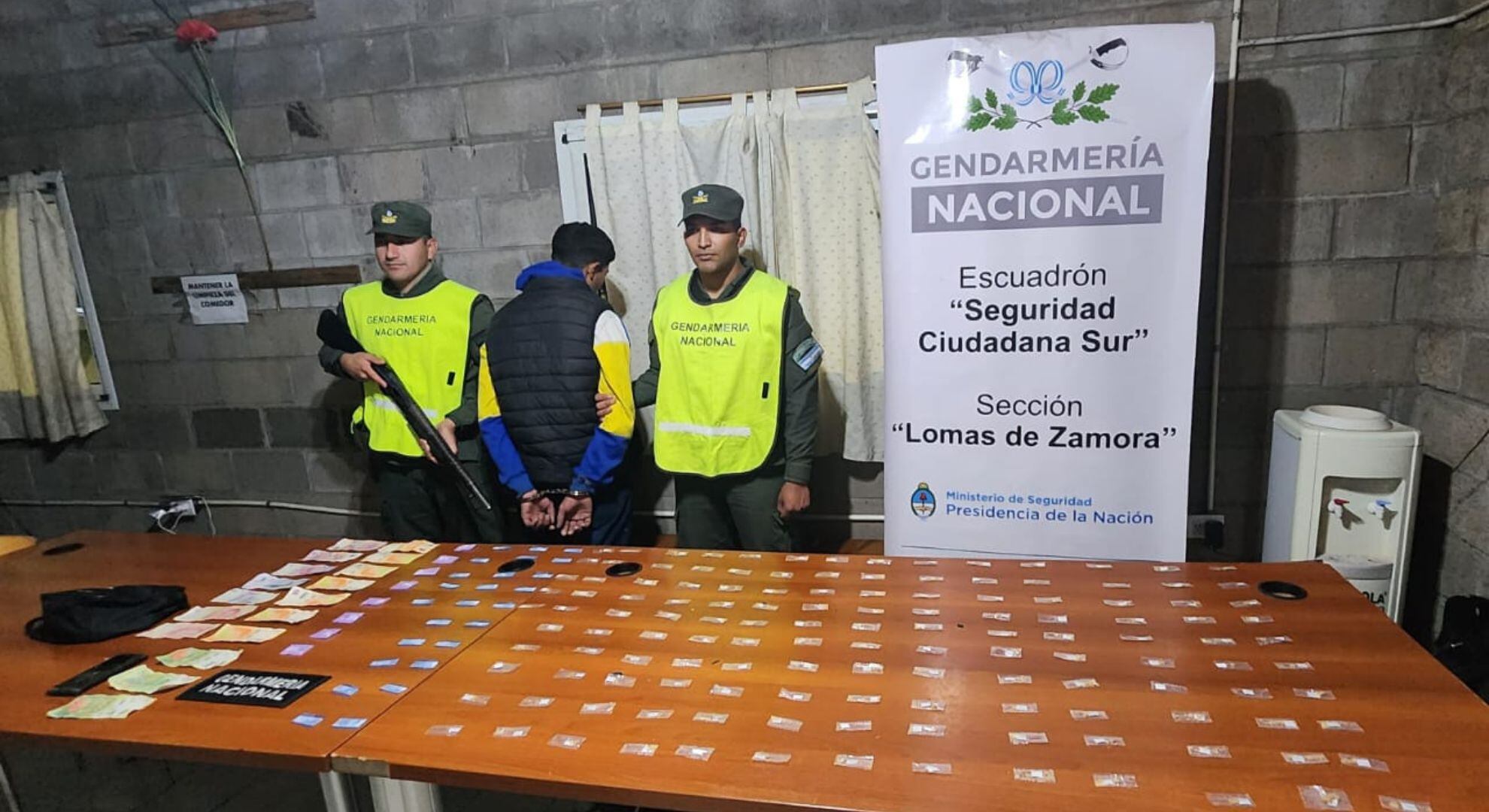 Gendarmería Nacional procedimiento Lomas de Zamora