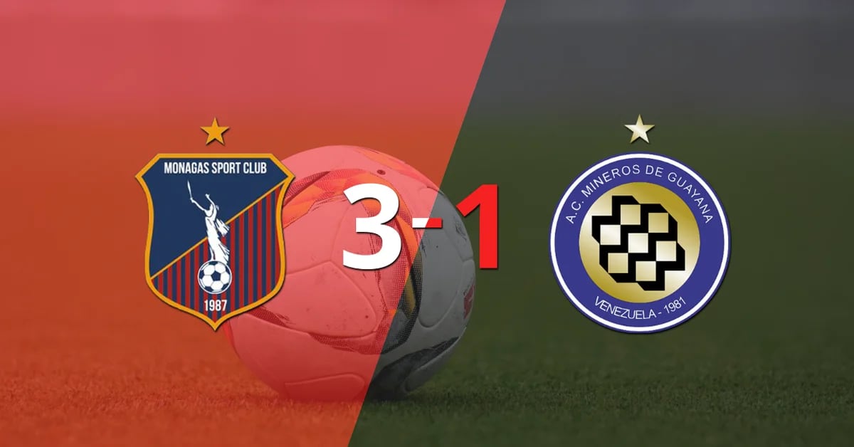The oriental classic was for Monagas and with a hat-trick from Edson Castillo