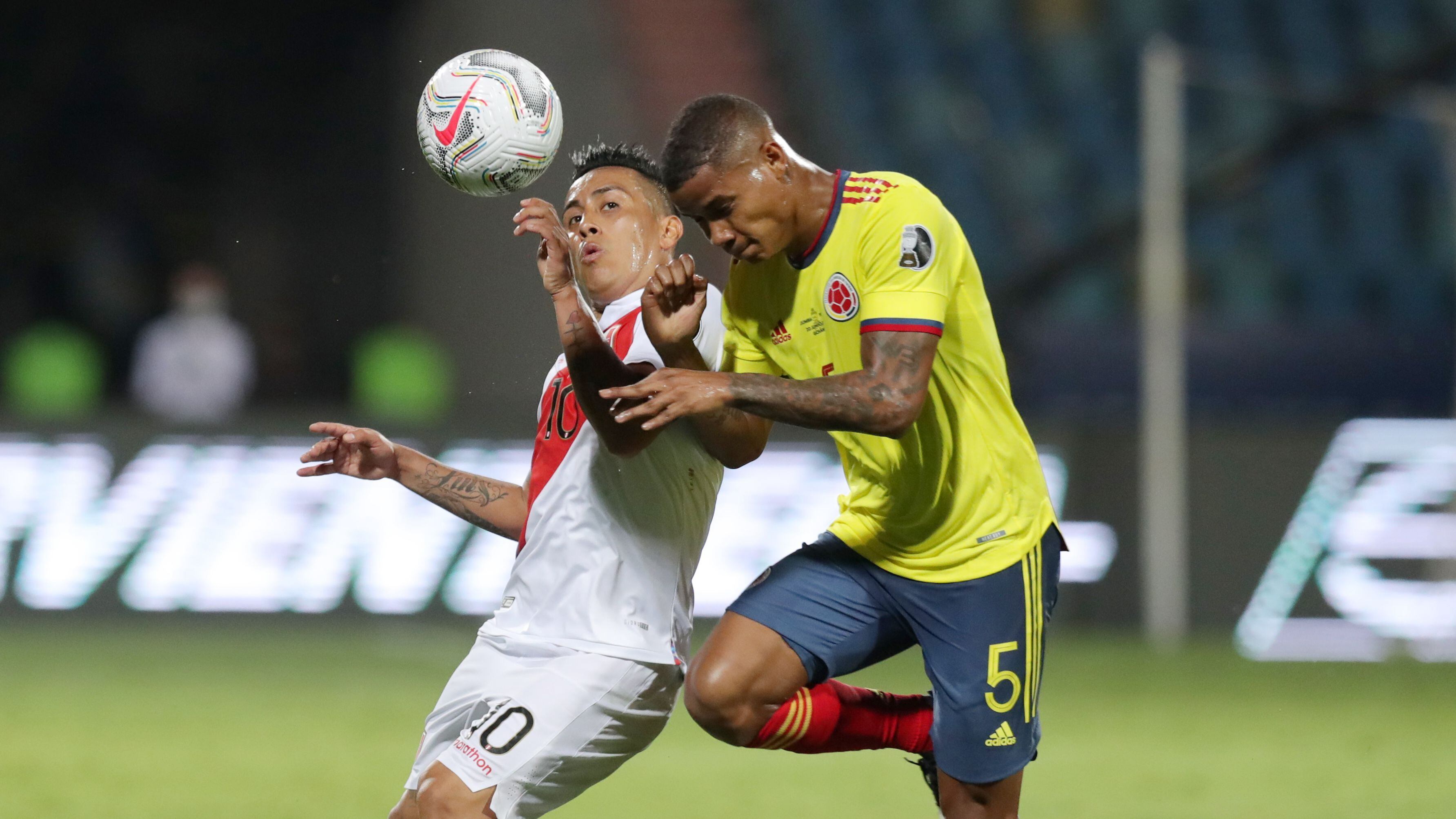 Colombia y Perú buscarán quedarse con el tercer puesto en la Copa América (REUTERS/Amanda Perobelli)