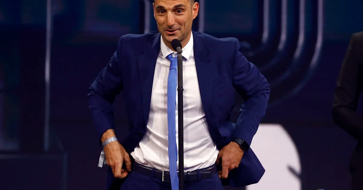 Lionel Scaloni was voted the best coach of 2022 at The Best awards gala: his humble speech after receiving the recognition