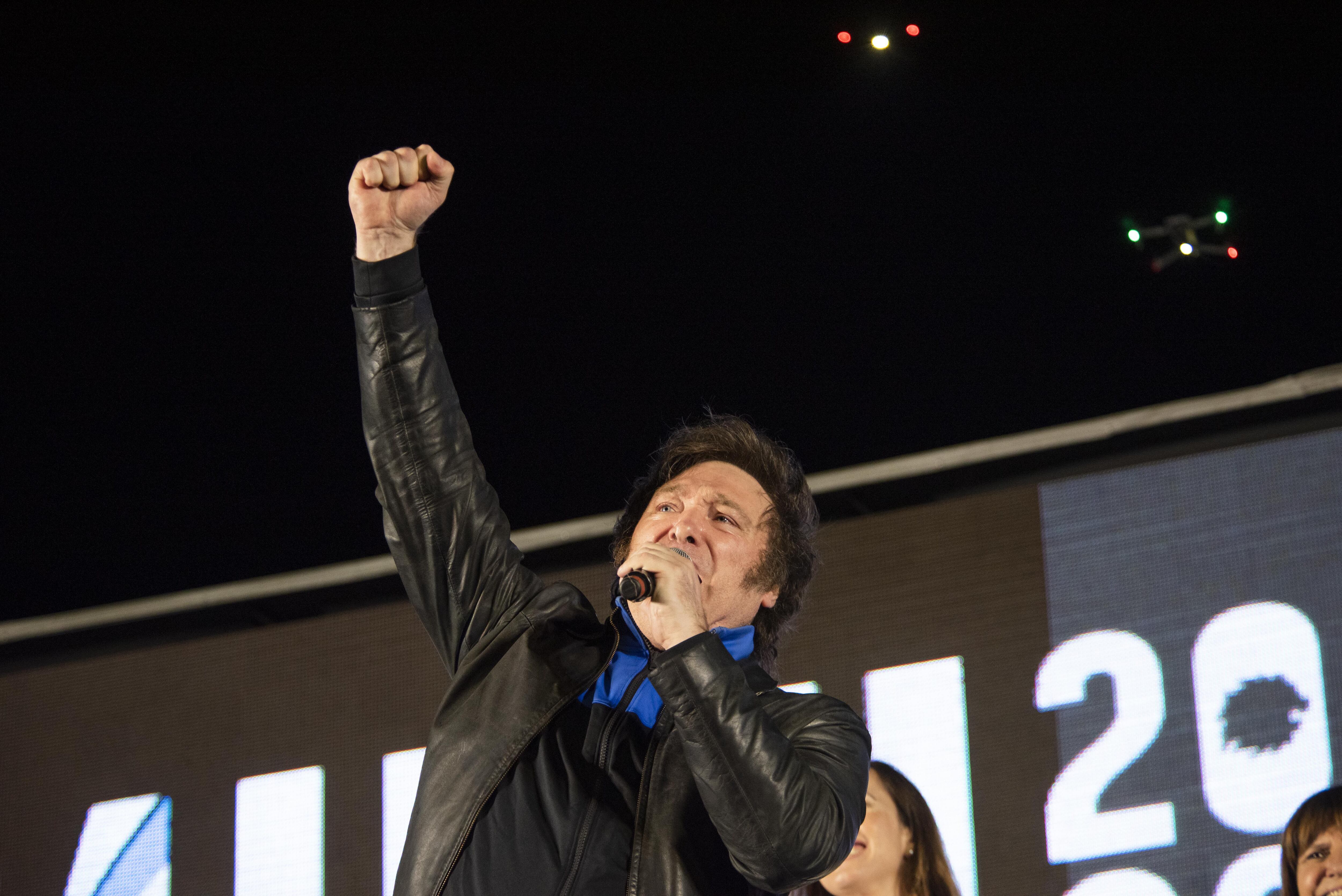 Javier Milei, el presidente electo de Argentina