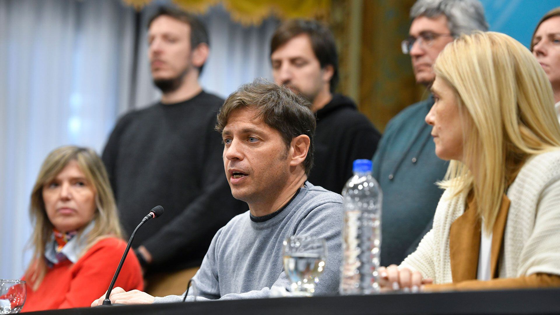 Conferencia de prensa Axel Kicillof