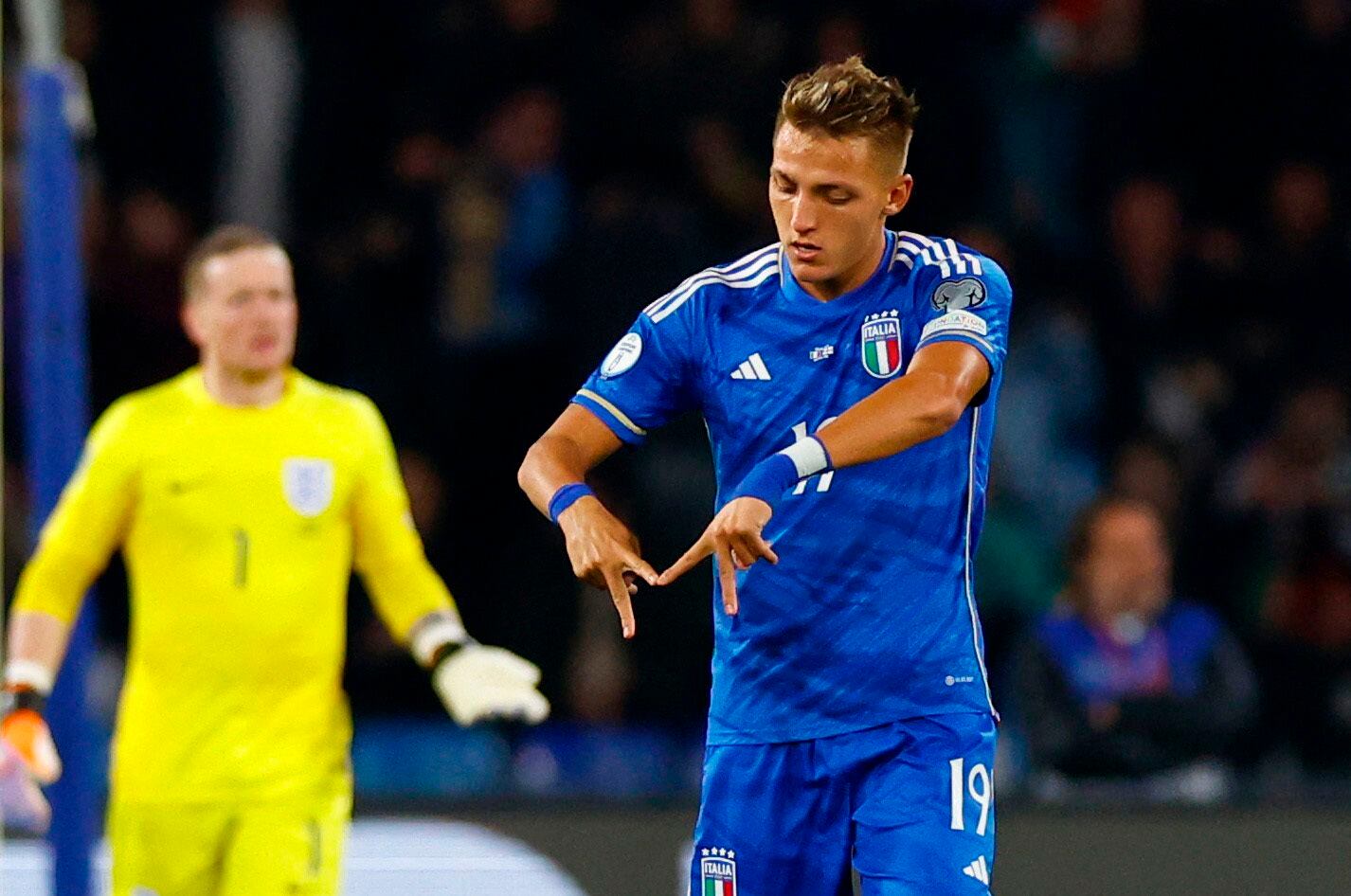 Mateo debutó frente a Inglaterra y anotó el gol del descuento (Foto: Reuters)