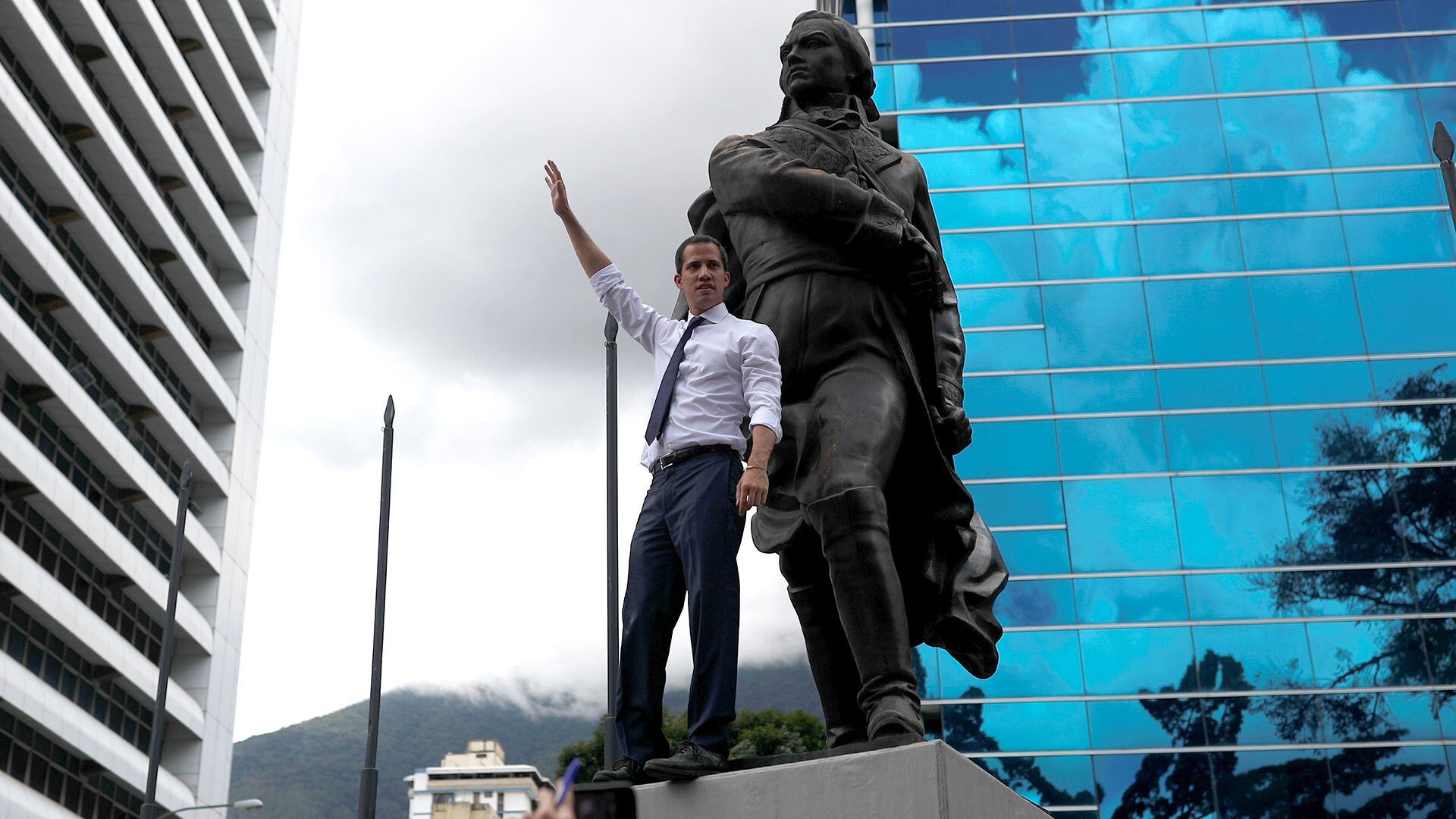 El presidente interino de Venezuela, Juan Guaidó. El objetivo de la dictadura es quebrar su moral y dejarlo solo (Reuters)