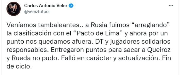 Carlos Antonio Vélez