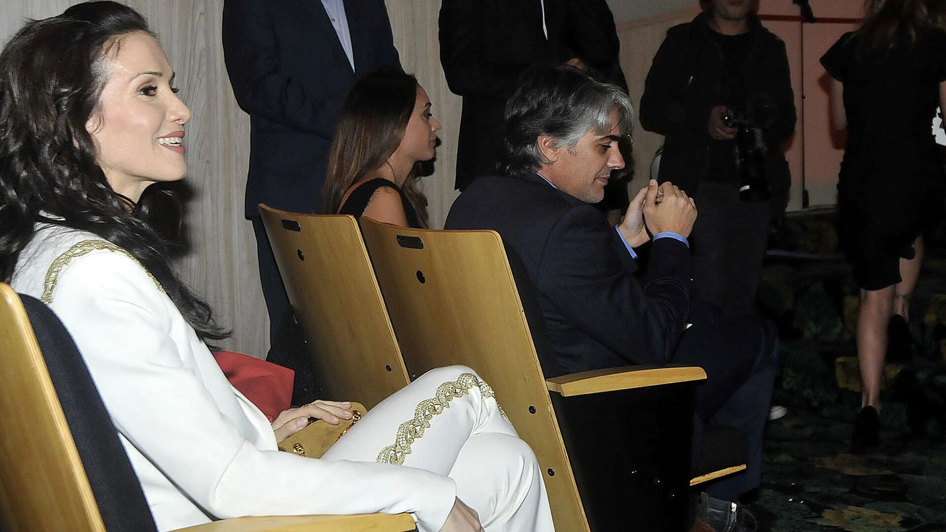 Natalia Oreiro y Pablo Echarri asistieron a los premios Platinos, pero no se saludaron