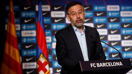 El presidente del FC Barcelona, Josep Maria Bartomeu. EFE/Alejandro Garc&#237;a/Archivo
