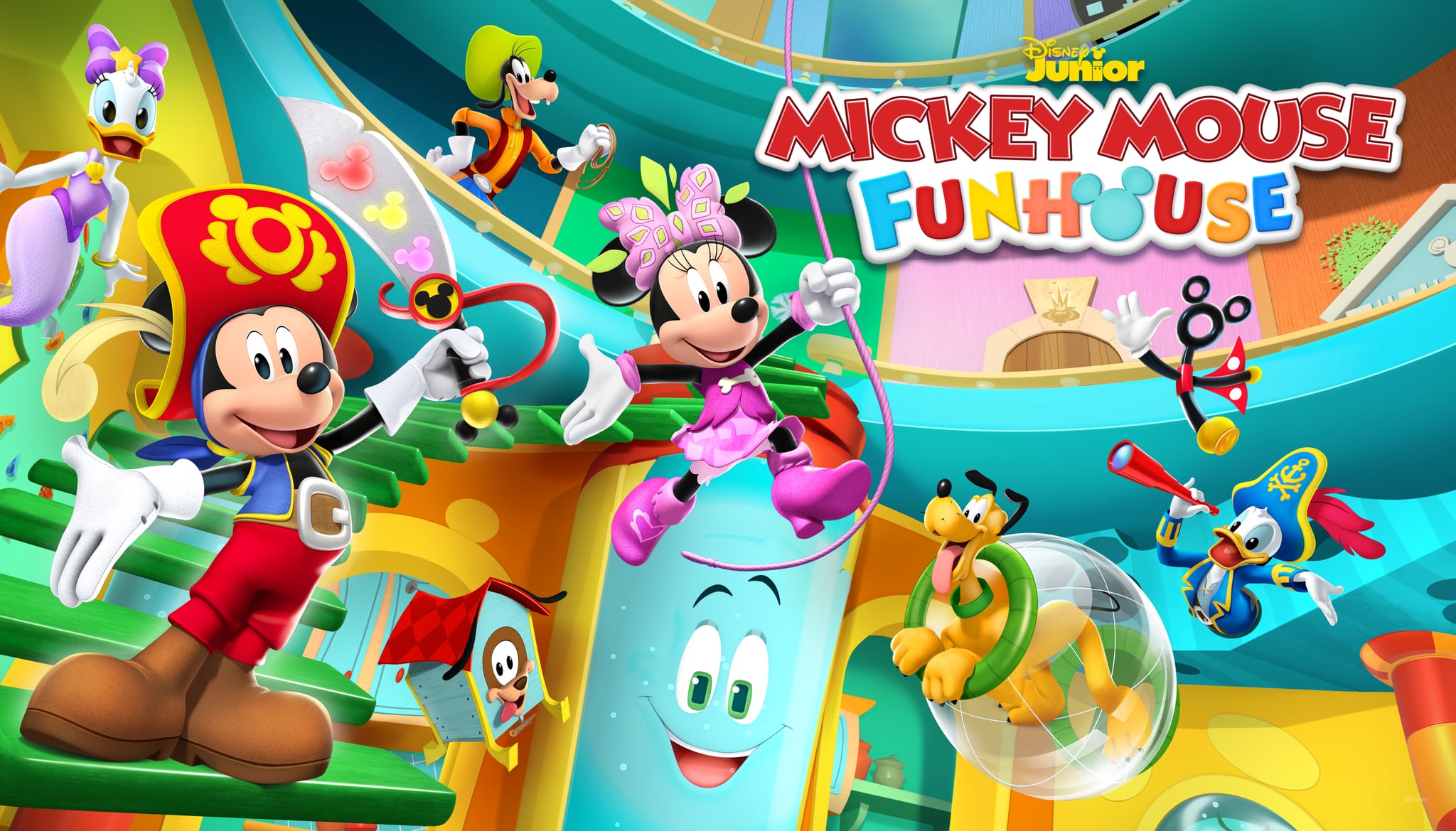 Segunda temporada de esta serie animada protagonizada por Mickey, Minnie, Daisy, Donald y Goofy. (Disney+)