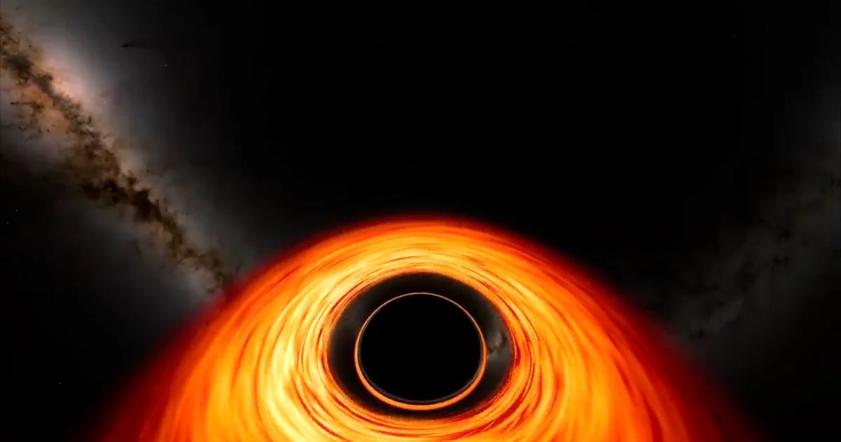 For the first time, a NASA video simulation has shown what it’s like to enter a black hole