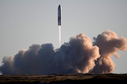SpaceX launched its first Starship during a test run in Boca Chica, Texas, on December 9, 2020. REUTERS / Gene Blevins / File Photo