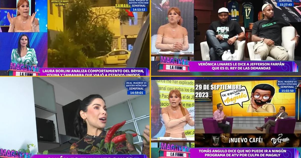 Magali responds to Tomás Angulo and announces images of Paolo Guerrero confronting his reporters.