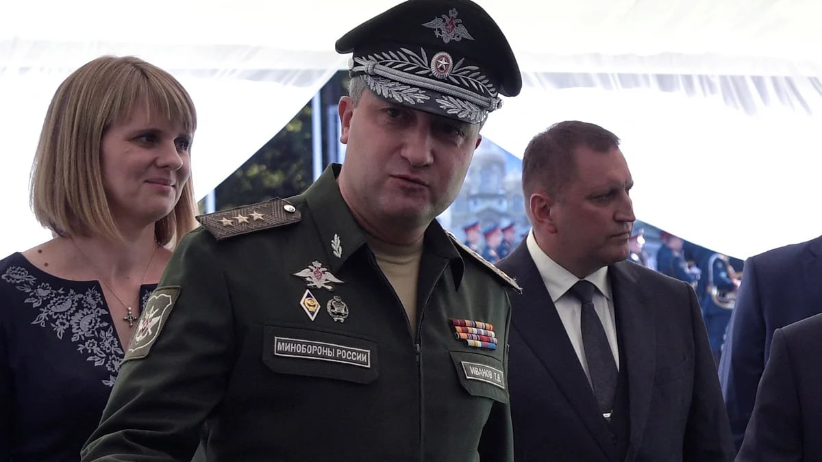 Detuvieron al viceministro de Defensa de Rusia bajo sospecha de aceptar un soborno
