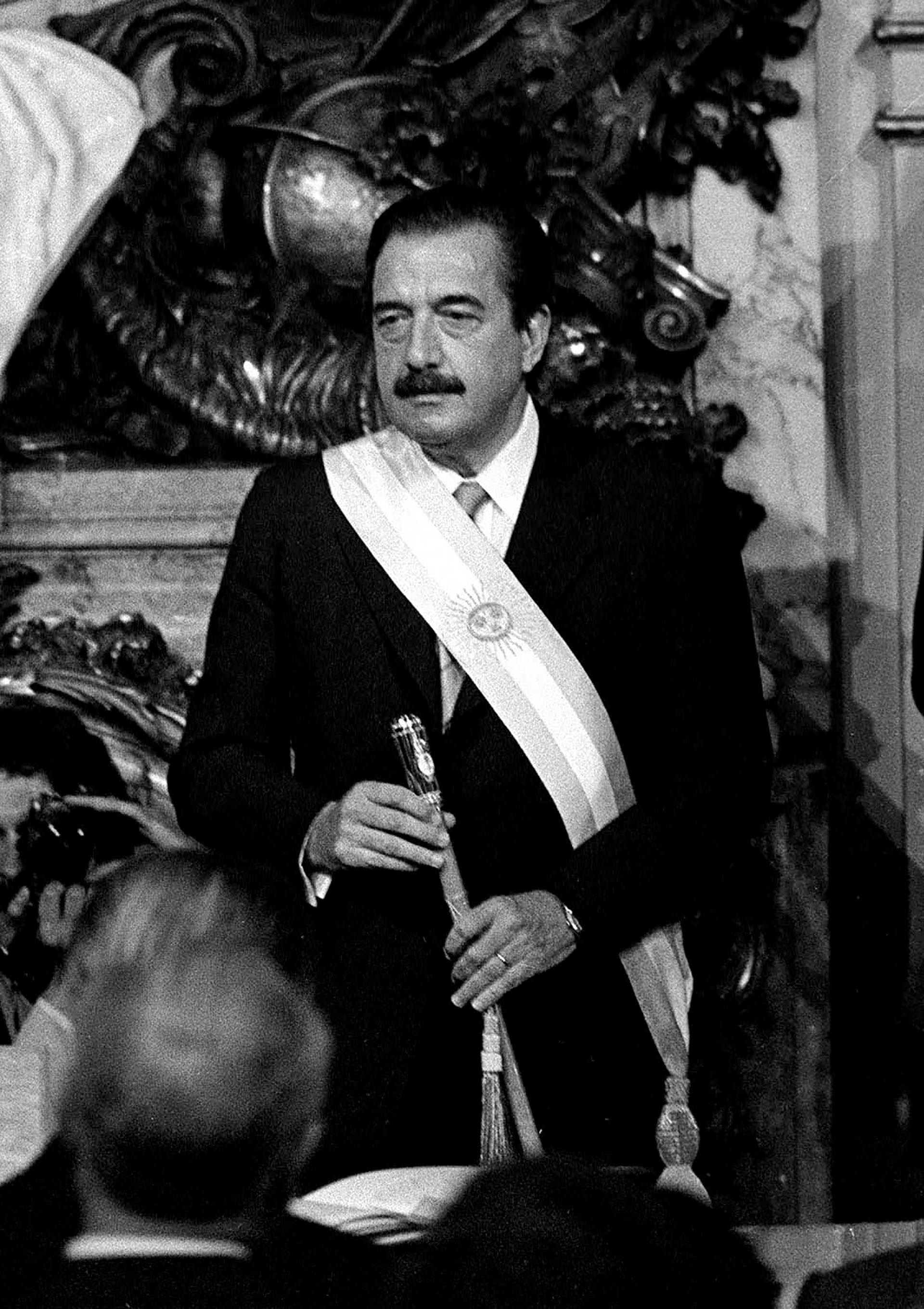 Cuando el gobierno de Raúl Alfonsín suscribió el Pacto de San José de Costa Rica quedó inhabilitado a aplicar la pena de muerte (Alberto Haliasz/Carlos Ventura)