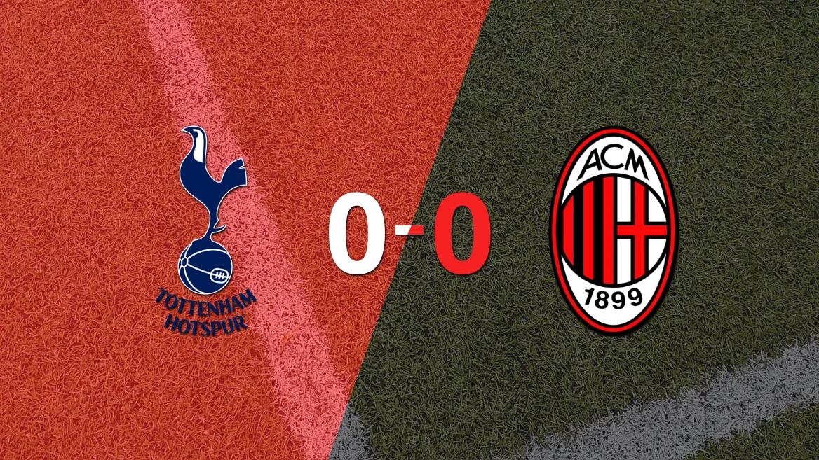 Milan empató con Tottenham y pasó a Cuartos de Final