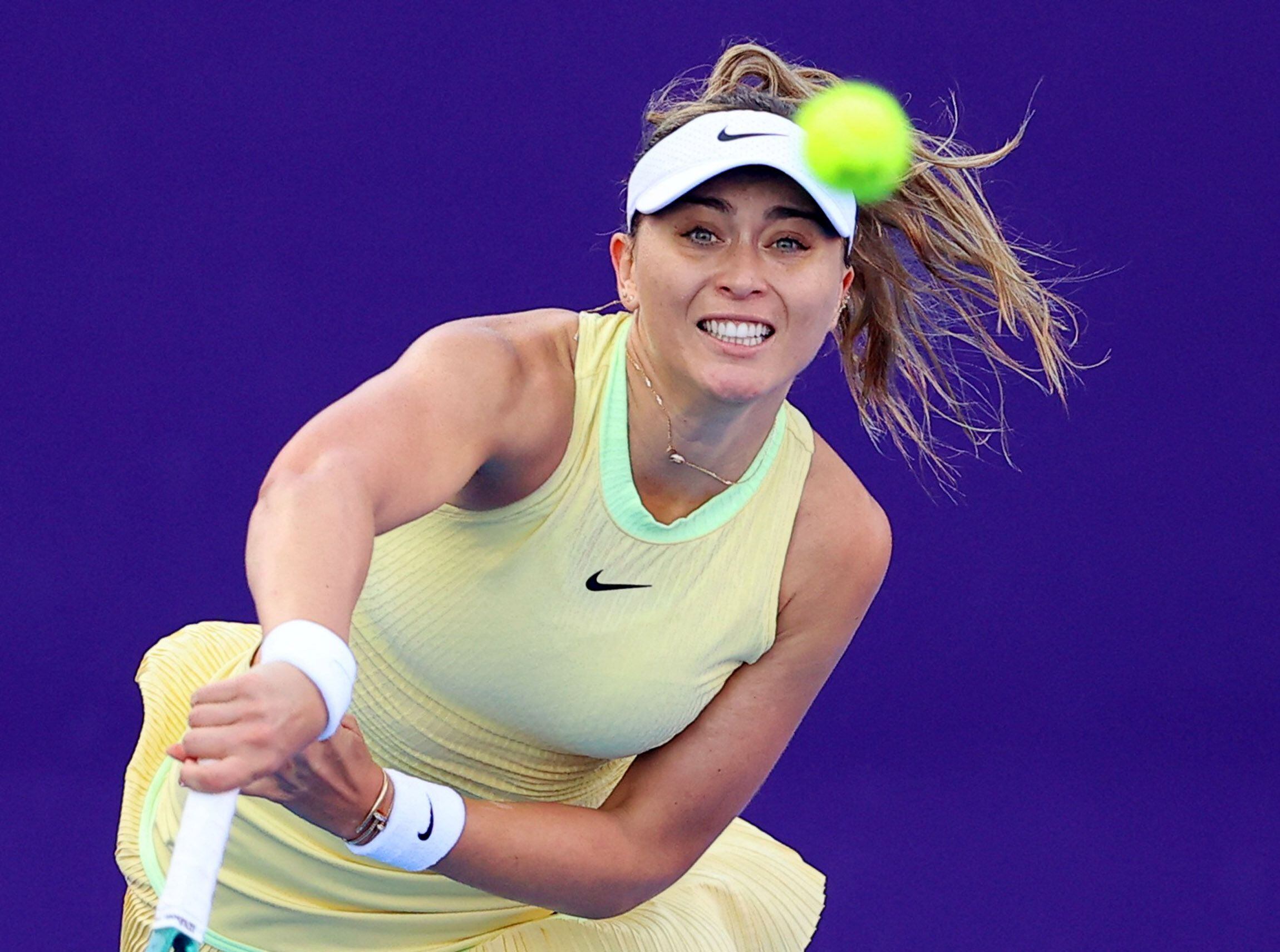 La tenista española Paula Badosa (REUTERS/Ibraheem Al Omari)
