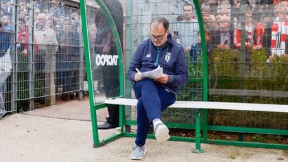 Marcelo Bielsa durante su estadía en el Lille de Francia (Foto: Reuters)