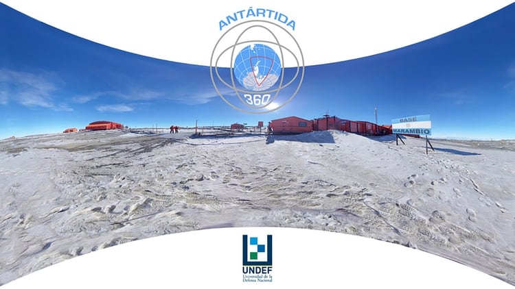 El documental Antártida360 significa una producción única nunca antes realizada (Universidad de la Defensa Nacional)