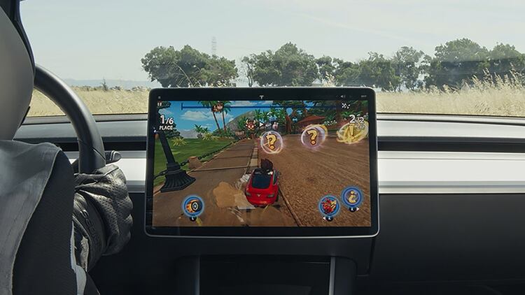 Tesla Arcade es la plataforma de videojuegos que integran los vehículos Tesla.