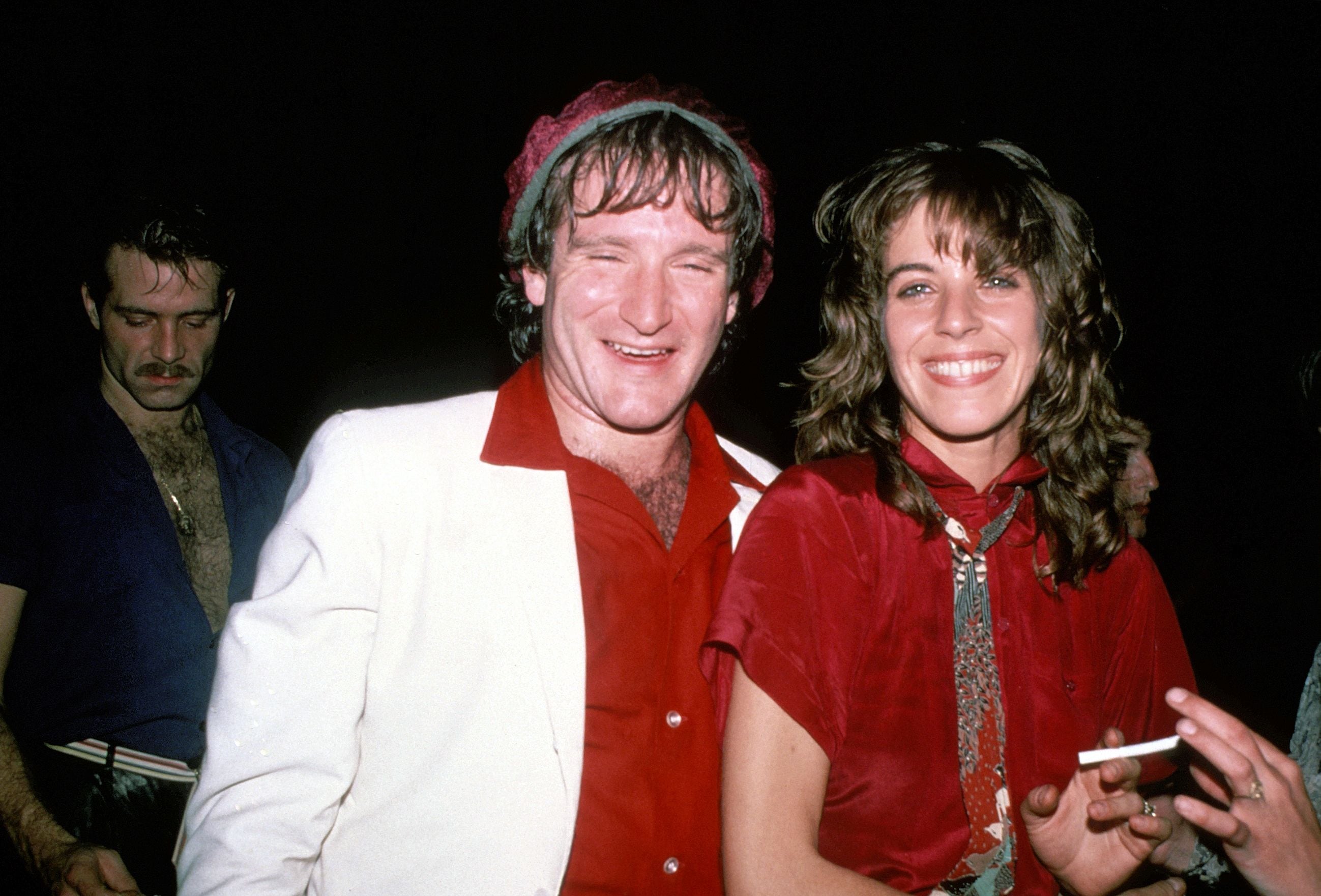 Valerie Velardi y Robin Williams en 1979 en Nueva York. Fue la primera esposa del actor (Photo by Robin Platzer/Images/Getty Images)