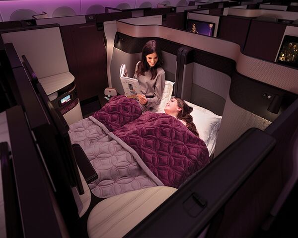 Primera clase en Qatar Airways