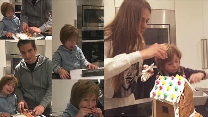 Su esposo también disfruta compartir con Mateo momentos en la cocina (Foto: Instagram @GalileaMontijo)