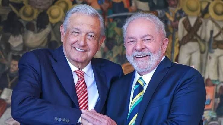 López Obrador se dijo “feliz, feliz” por el triunfo de Lula da Silva en las elecciones del pasado domingo en Brasil (Foto: Twitter/ @YSomelleraa)