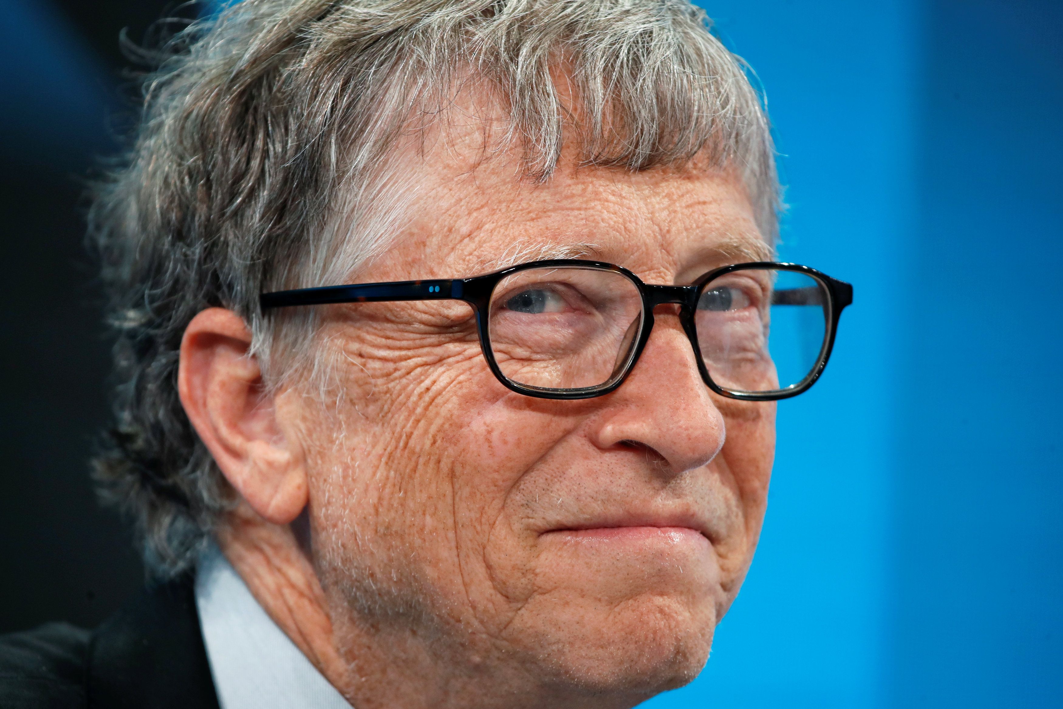 Gates durante el Foro Económico Mundial (Foto: Reuters)