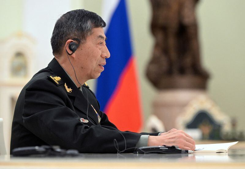 El ministro de Defensa chino, Li Shangfu (Sputnik/Reuters)