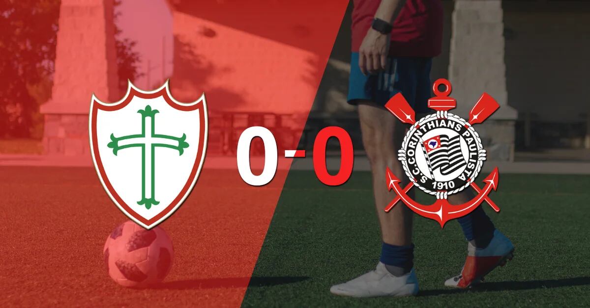 Zero to zero ended the game between Portuguesa and Corinthians