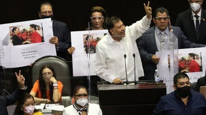 Fernández Noroña también aspiraba a presidir la Cámara de Diputados de la mano del PT (Foto: Cuartoscuro)