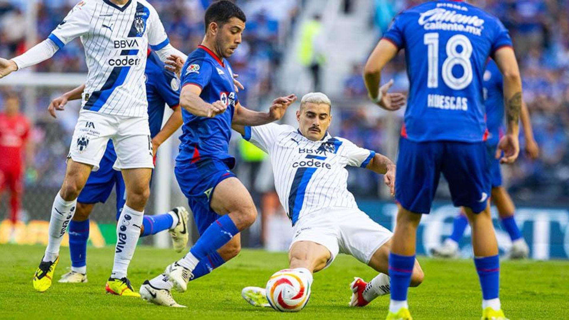 Cruz Azul vs Monterrey EN VIVO semifinal de vuelta: Berterame le da la vuelta al partido y anota el 1 - 2