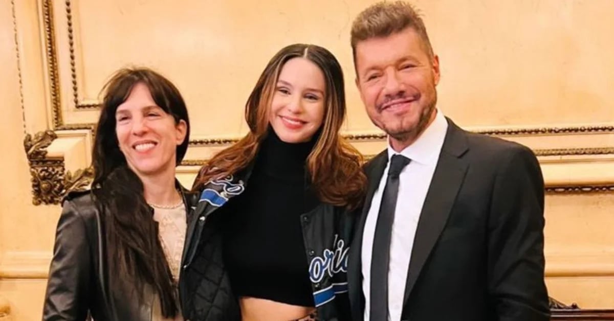 The moving farewells of Marcelo Tinelli and Paula Robles to their daughter Juanita: she left to live in Paris
