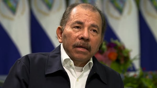 Daniel Ortega, presidente de Nicaragua