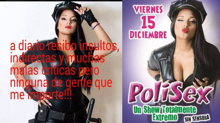 Capitalizó su fama y realiza shows eróticos en todo México (Foto: Facebook)