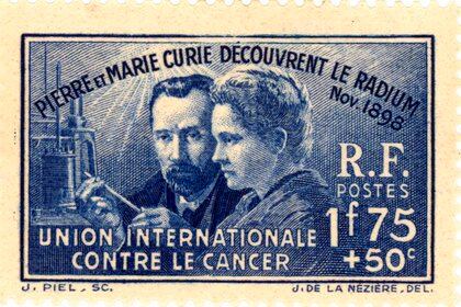 El descubrimiento del radio volvió muy populares a los Curie