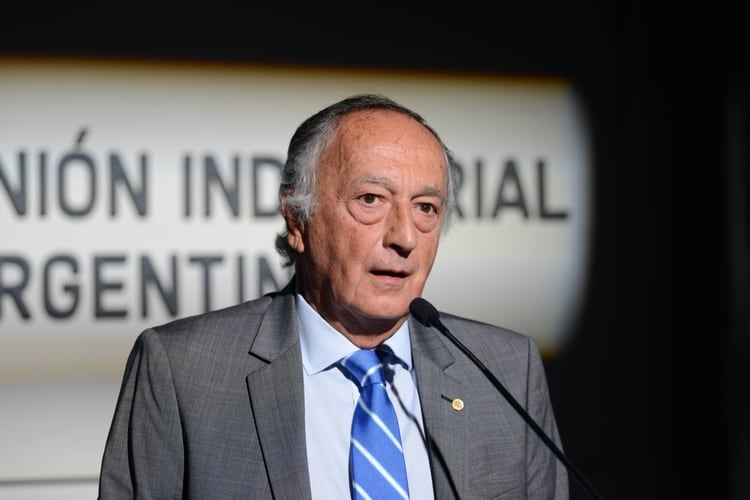 Miguel Acevedo, el presidente de la Unión Industrial Argentina (UIA)