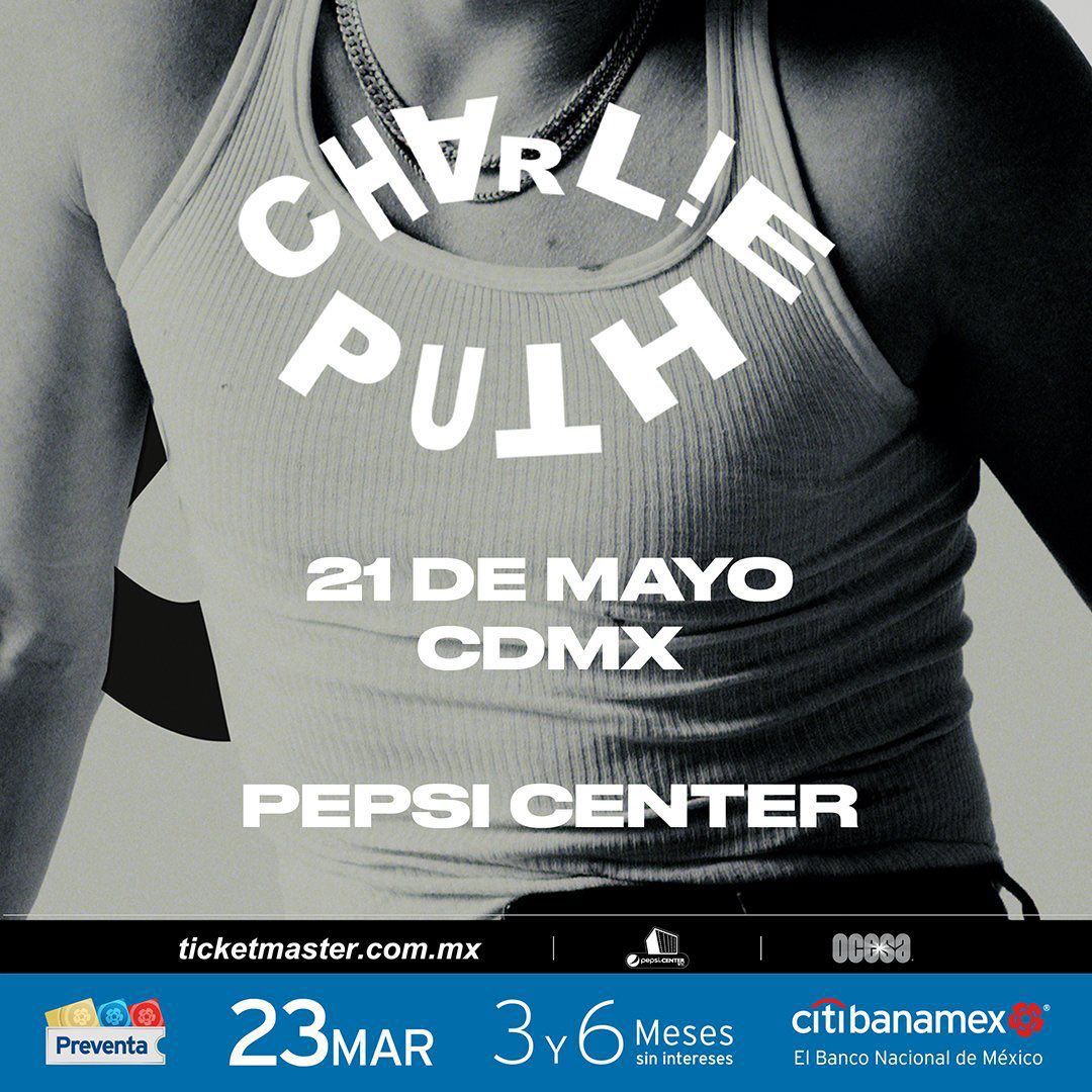 Charlie Puth en Ciudad de México
