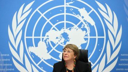 Foto de archivo. La Alta Comisionada de la ONU para los Derechos Humanos, Michelle Bachelet, asiste a una conferencia de prensa en la sede europea de las Naciones Unidas en Ginebra, Suiza, 9 de diciembre, 2020. REUTERS/Denis Balibouse
