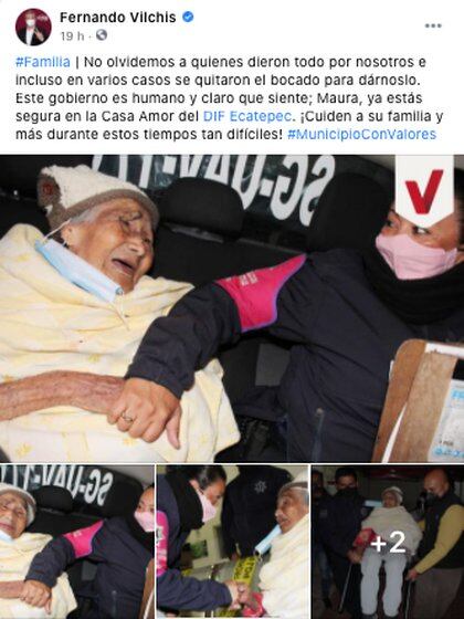 En diciembre en Ecatepec se vivió un caso similar cuando familiares de Maura, la abandonaron en la calle en pleno invierno 