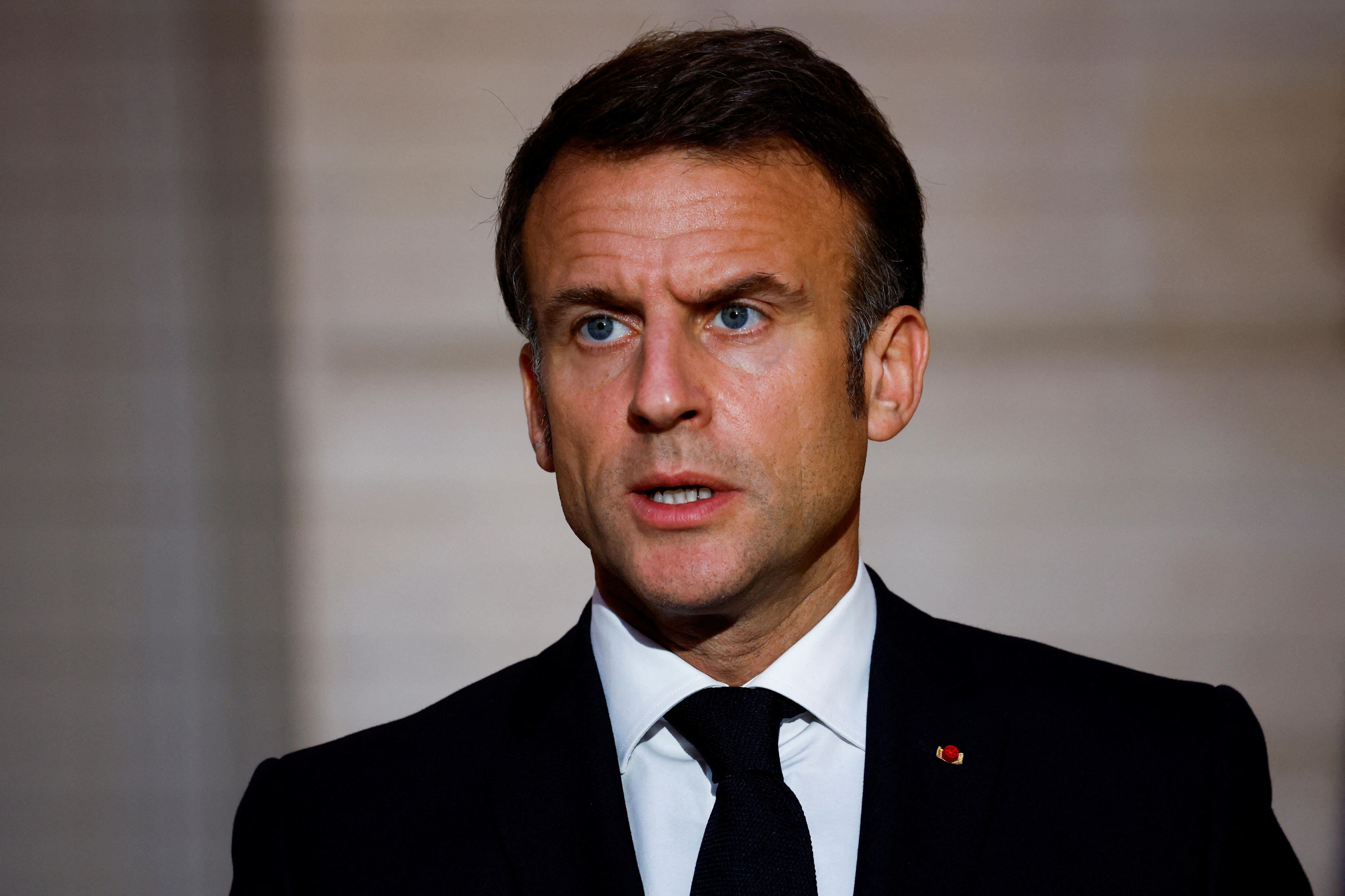 Macron reveló que la ceremonia inaugural de los Juegos Olímpicos de París tiene un “plan b”  (EFE/ARCHIVO)